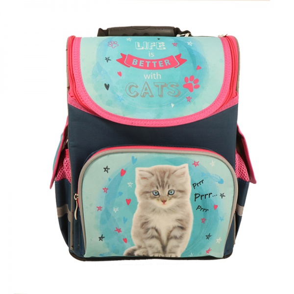 Рюкзак каркасный Lider Жизнь с котиком