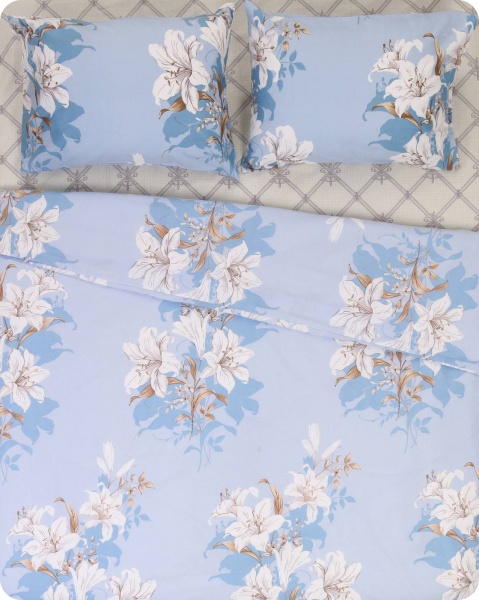 Комплект постільної білизни Basic попурі в асортименті La Nuit 