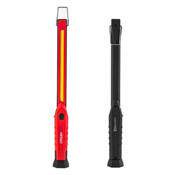 Фонарик карманный AMiO WT01 COB 300Lm красный