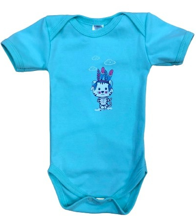 Боди унисекс Bambinelli бирюзовый р.74 бирюзовый Б300-5 