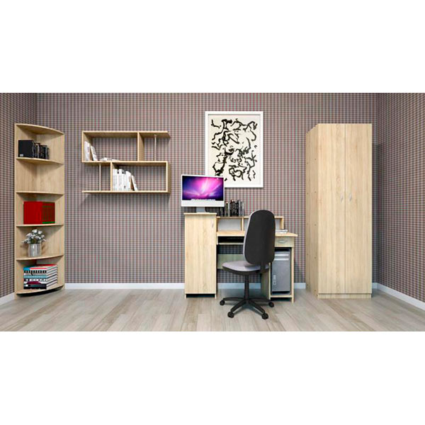 Шкаф Компанит КШ-7 дуб сонома