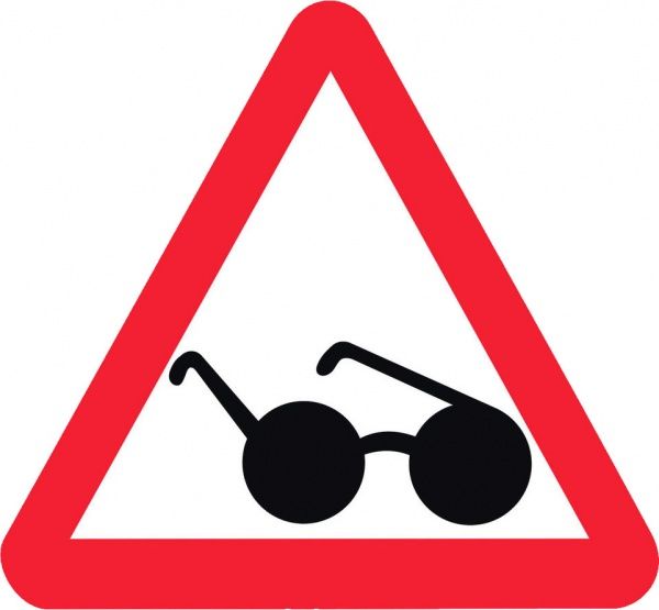 Наклейка TERRAPLUS слепой