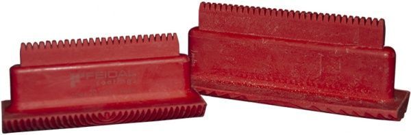 Шпатель гумовий 2 шт. MS 21 фігурний Feidal MS 21