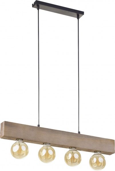 Люстра подвесная TK Lighting Artwood 2665 4x60 Вт E27 дуб 2665 