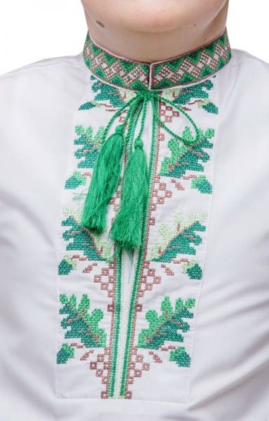 Вышиванка Сварга Дубовая роща р.128 зеленый SV-CME0216-0421-02022-128 