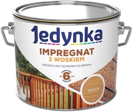Антисептик Jedynka Impregnat горіх мат 2,5 л