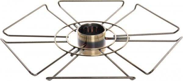 Полка для бокалов d375x55 мм бронза