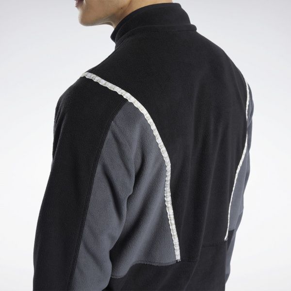 Джемпер Reebok CL GP WE TRACKTOP FT7182 р. L черный