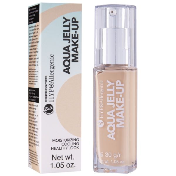 Флюїд Bell Aqua Jelly Hypo Allergenic 03 creamy natural 31 г