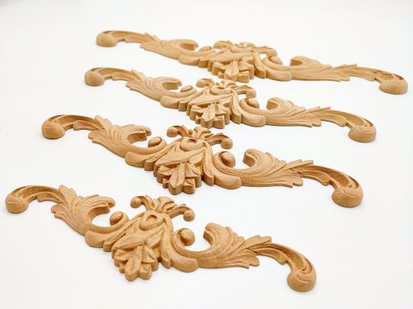 Декоративная панель деревянная горизонтальная 1 шт. DH.03.300 290х92x14 мм 