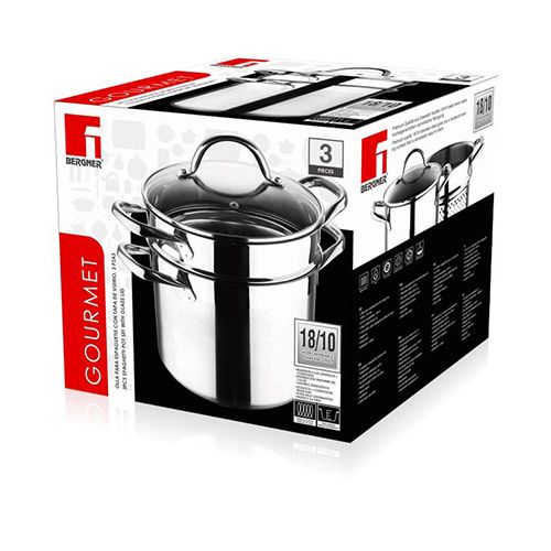Набір каструль 3 предмети BG-6520 Gourmet Bergner