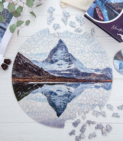 Пазл дерев'яний Матергорн 40 см PuzzleUp 