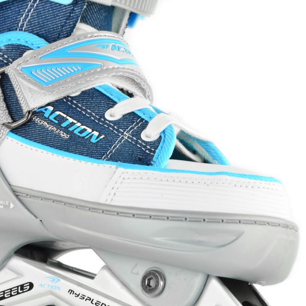 Роликові ковзани Action KIRE р. 33-36 блакитний