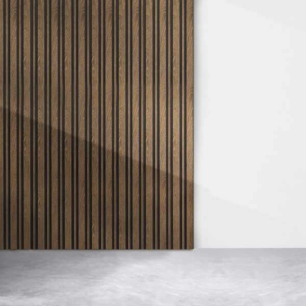 3D-панель MARCO decor 12912-122-K коричневое дерево с черным 129х12х2900 мм (0,37 кв.м)