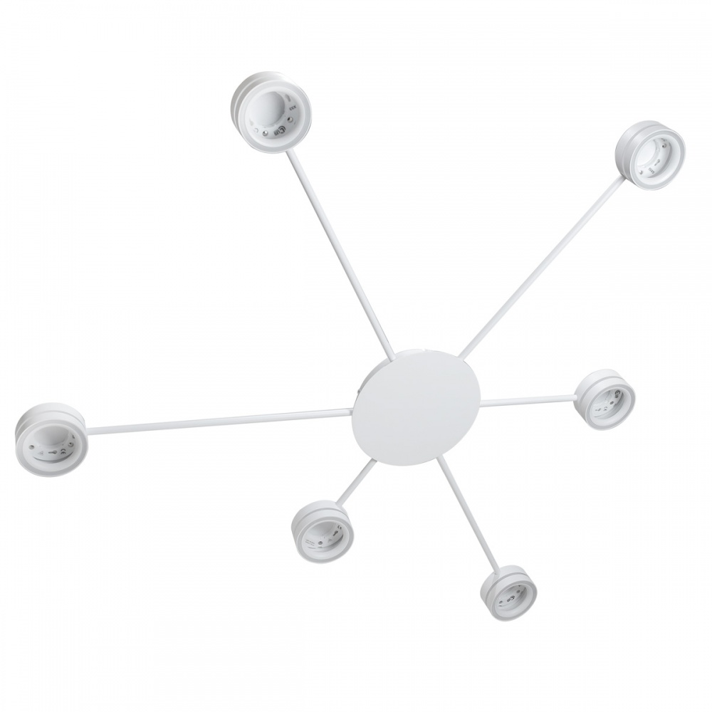 Люстра стельова Светкомплект G NURE 6xGX53 білий