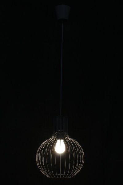 Подвес TK Lighting 1875 1x60 Вт E27 черный Eli 