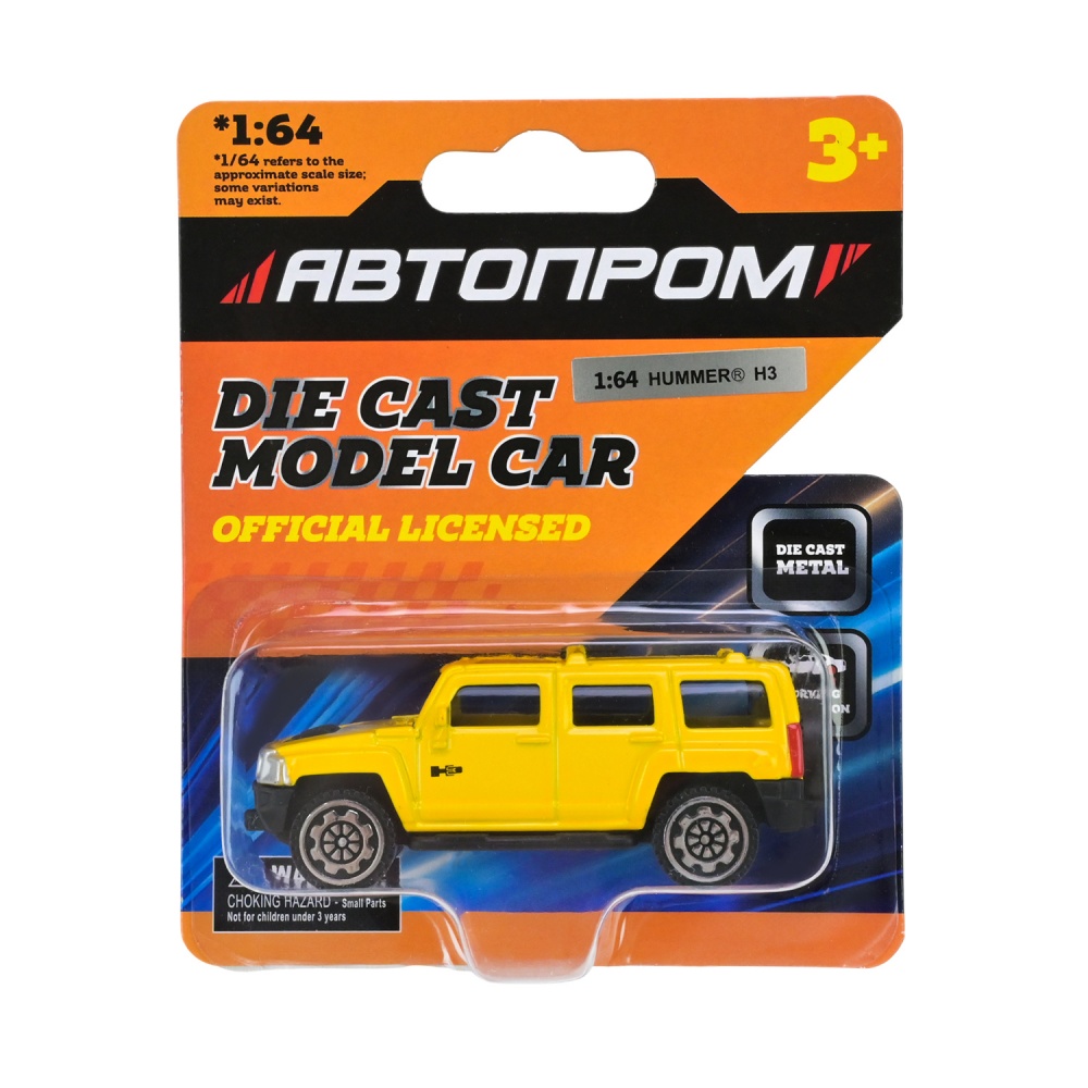 Автомодель Автопром 1:64 микс моделей AP6406