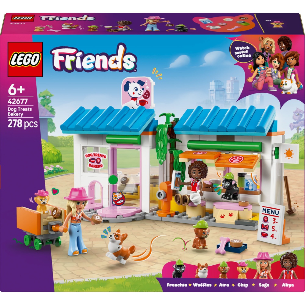 Конструктор LEGO Friends Пекарня собачьего лакомства 42677