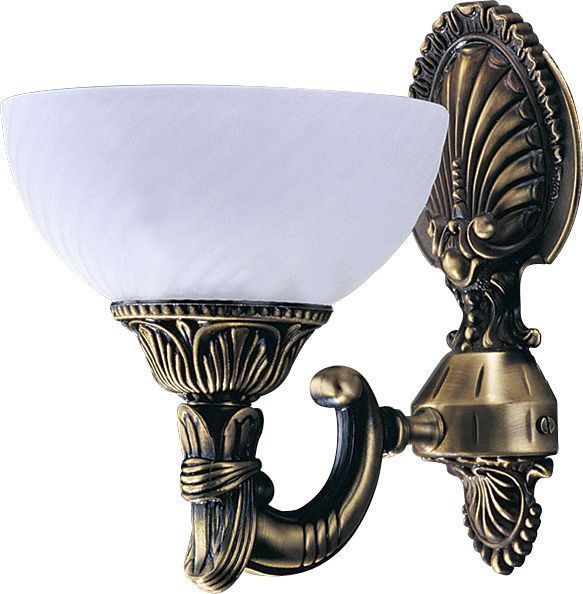 Бра Bussy 0253-52-19 В 1x60 Вт E27 антик/белый 