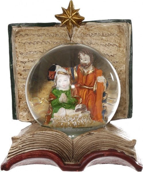 Декорація новорічна Книга з кулею діаметром 8 см. ZY50165B ZY50165B 