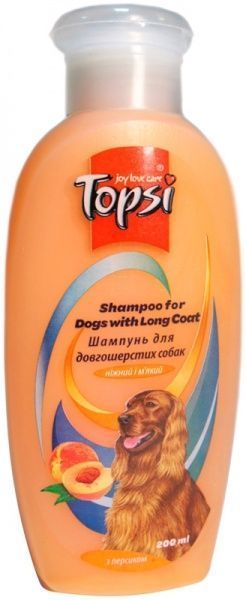 Шампунь Topsi для довгошерстних 200 мл