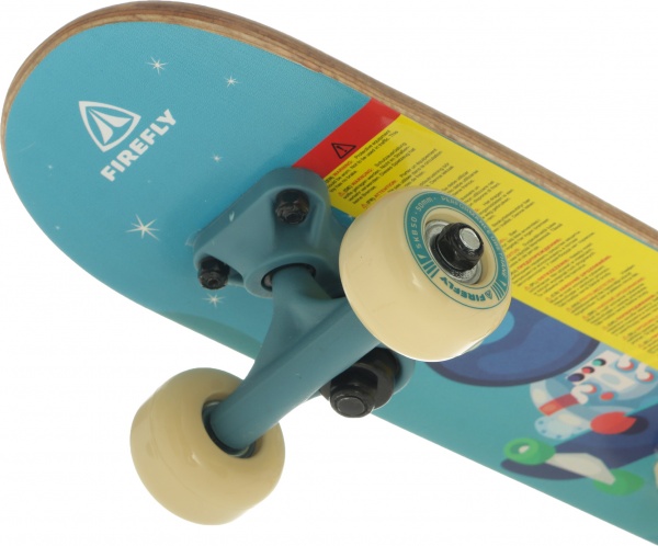 Скейтборд Firefly 234199-905743 SKB 50 чорний із блакитним