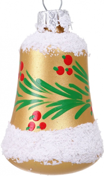 Декорация новогодняя Колокольчик средний Декор в ассортименте 