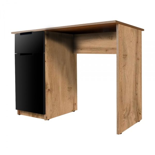 Стол письменный DC Валли дуб тахо/черный 