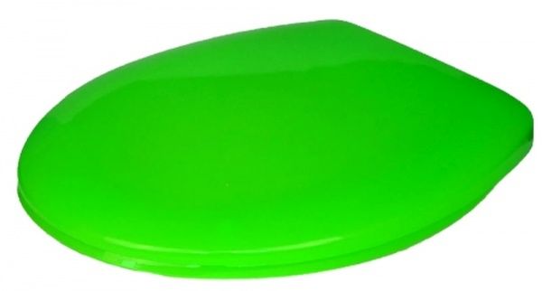Сиденье для унитаза с крышкой СУ-1.1 зеленое