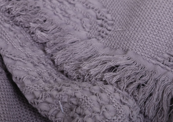 Плед Azores 130x170 см темно-серый La Nuit 