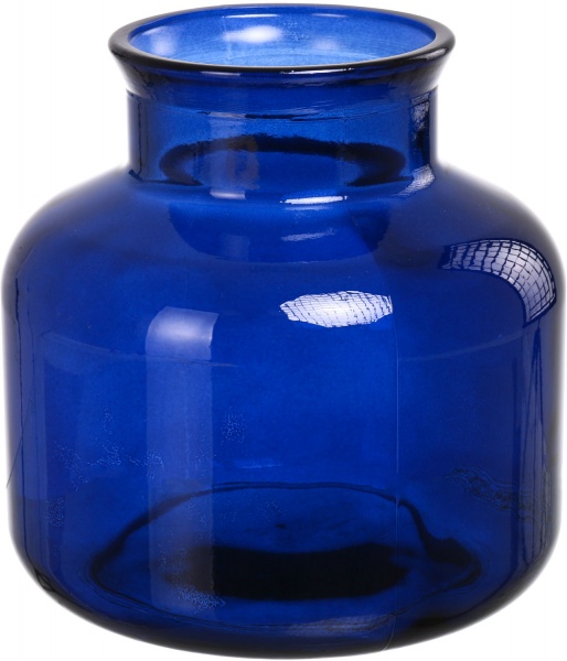 Ваза стеклянная синяя ALOHA San Miguel