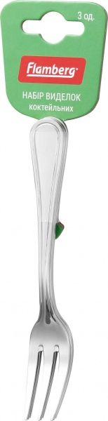 Набір коктейльних виделок 3 шт. Simple Flamberg
