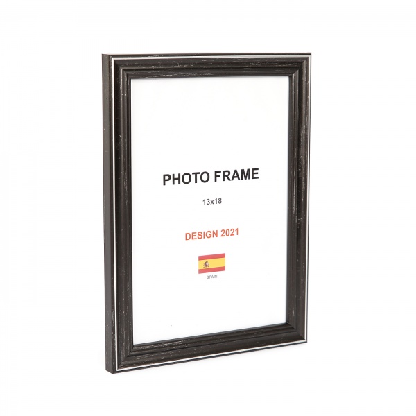 Рамка для фото 1 фото 13х18 см графіт темний 