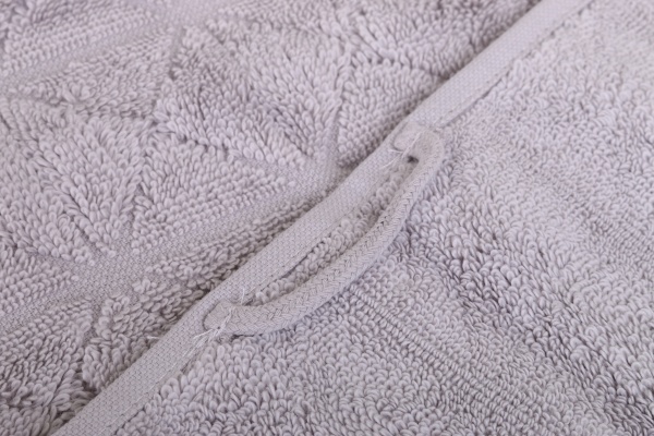 Полотенце махровое Vente 70x140 см серый Karna 