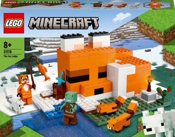 Конструктор LEGO Minecraft Нора лисиці 21178