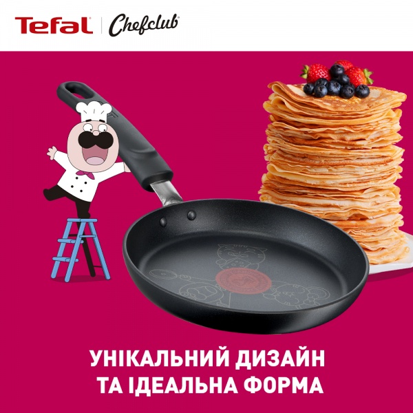 Сковорода для блинов Chefclub 19 см E5140102 Tefal
