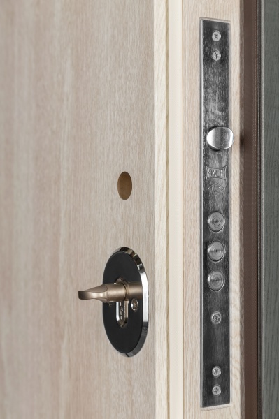 Двері вхідні Булат Термо House-705 антрацит / дуб полярний 2050x950 мм праві