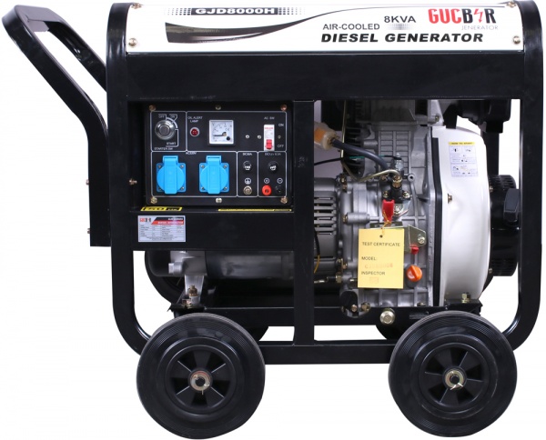 Електрогенераторна установка Gucbir 6 кВт / 6,5 кВт 230 В GJD8000H дизель