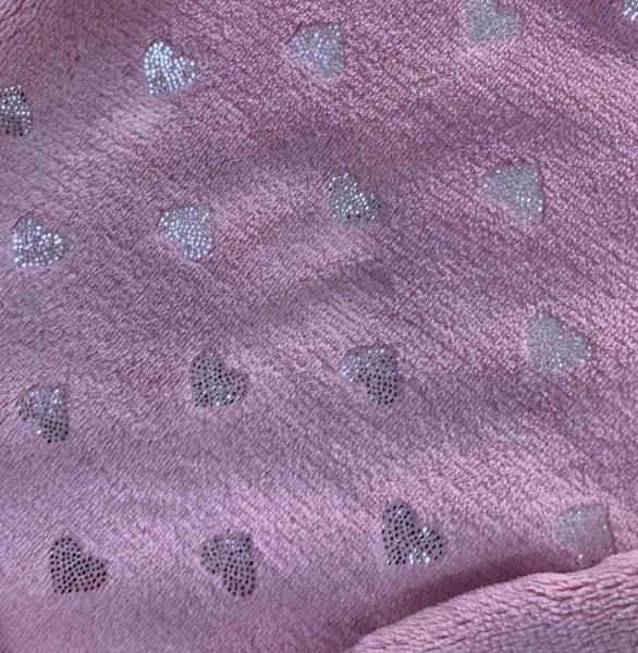 Пижама детская для девочек Моя планета розовые сердца р.134–140 розовый с рисунком Пж601-13 