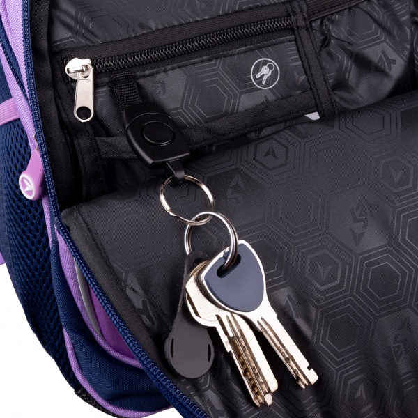 Ранець напівкаркасний YES Cats S-82 Cats фіолетовий