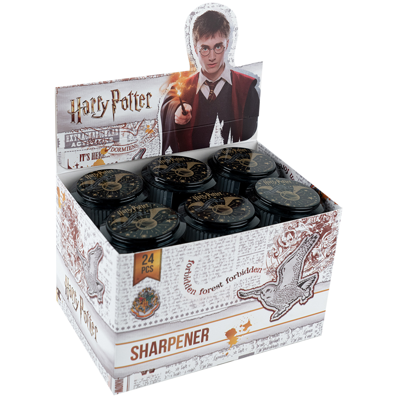 Точилка с контейнером круглая Harry Potter HP23-117 KITE