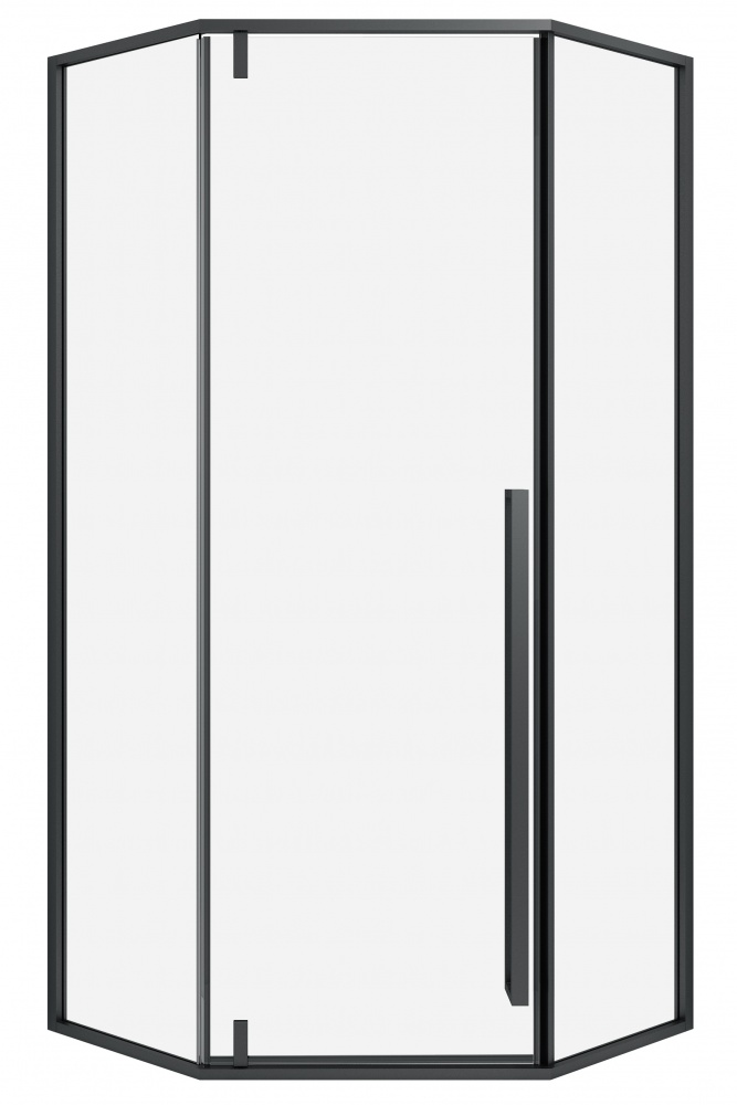 Душевая кабина Ravak Domino DSH3-90 BLACK+TRANSPARENT