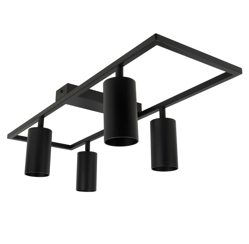 Люстра потолочная Berger 4x35 Вт GU10 [019] Black 4001-SLS-4 Black