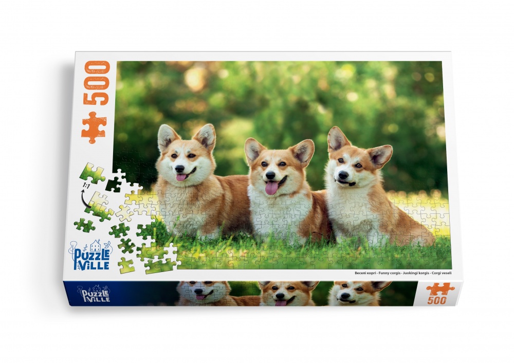 Пазл PUZZLEVILLE Веселые корги 500 элементов PZL500_10