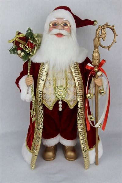 Декоративная фигура Дед Мороз ST18-81058 46 см 