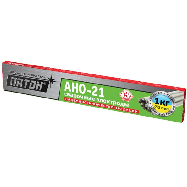 Электроды Патон АНО-21 3 мм 1 кг