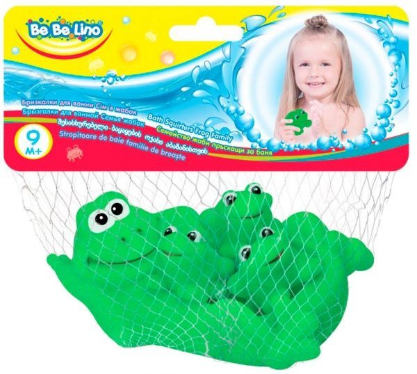 Набор для игр в воде Bebelino Семья лягушек