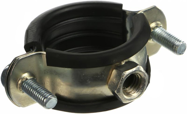 Хомут із гумовою прокладкою з гайкою М8 1