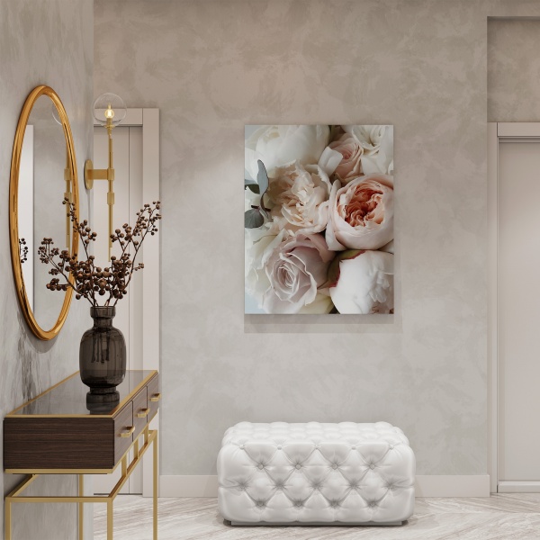 Картина на холсте Пастельные цветы 50x70 см WS Holst 14082228 