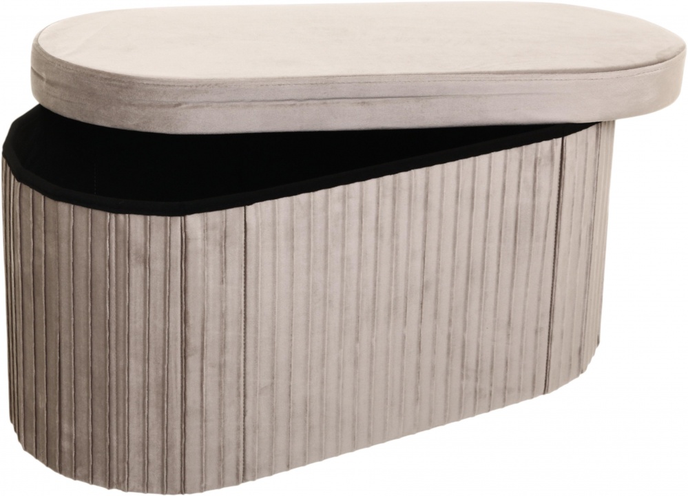 Сундук-пуф Sensio для хранения Velora 780х380х380 мм серый (HS15-F12)